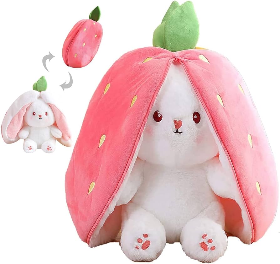 PELUCHE CONEJO REVERCIBLE - 35CM
