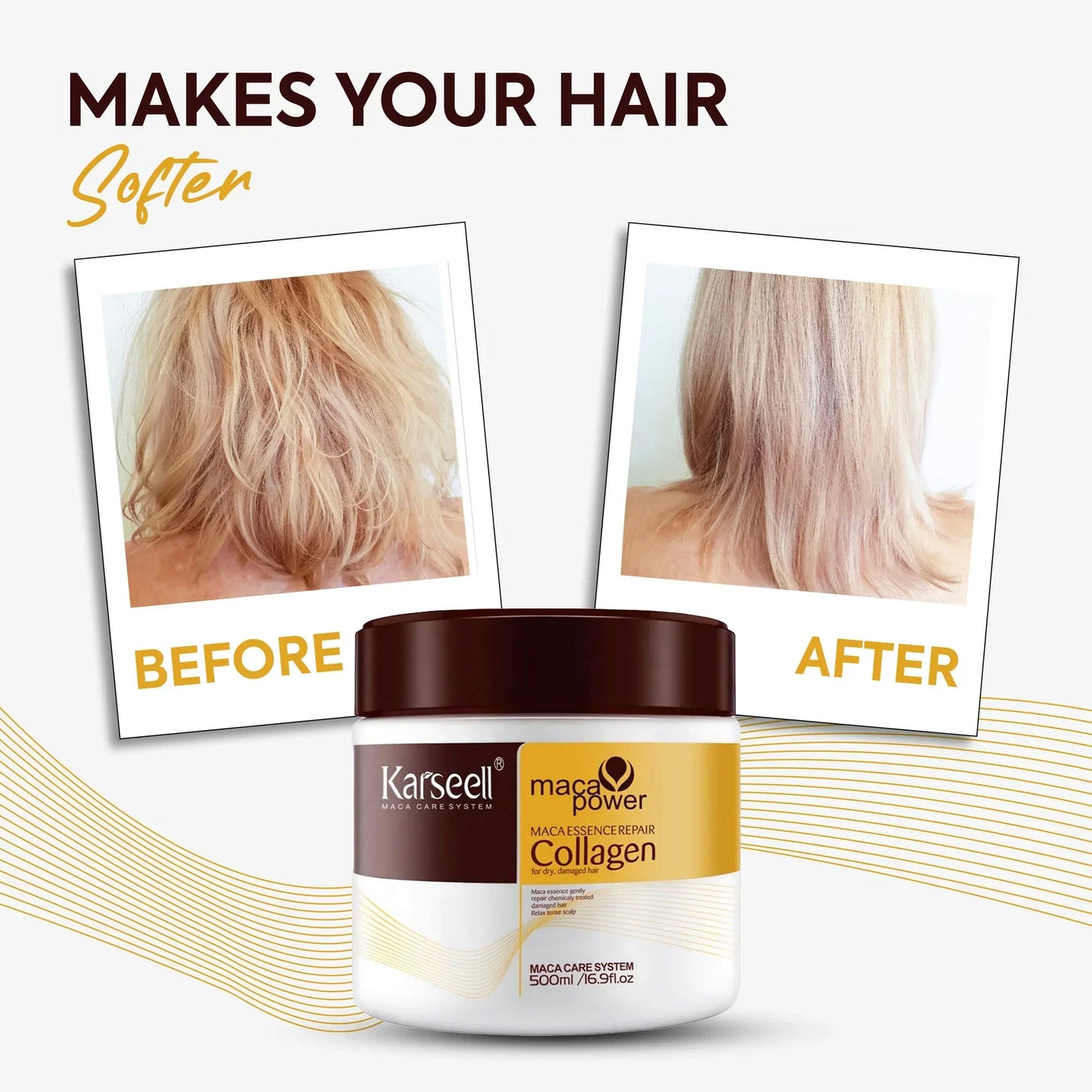 KARSEELL COLAGENO-CREMA PARA EL CABELLO