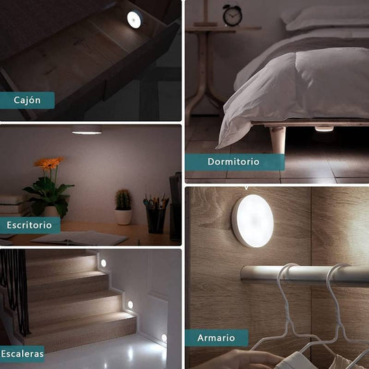 LUCES NOCTURNAS-SENSOR DE MOVIMIENTO